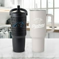 thumbnail image 2 of Logo Brands Carolina Panthers Stainless Steel Tumbler Set, 2 of 7