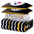 thumbnail image 2 of Logo Brands Pittsburgh Steelers Bed-In-A-Bag Set, 2 of 4