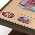 thumbnail image 4 of YouTheFan San Francisco 49ers Lighted Stadium End Table, 4 of 5