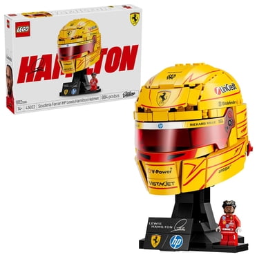 LEGO Editions Scuderia Ferrari HP Lewis Hamilton Helmet, 884 pc.