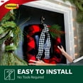 thumbnail image 5 of Command Outdoor Medium Metal Hooks Club Pack, 2 Hooks, 4 Strips, 5 of 11