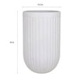 thumbnail image 3 of Grooved 25" Tall Planter, 3 of 4