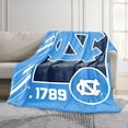 thumbnail image 2 of Logo Brands North Carolina Tar Heels 60"x70" Super Plush Blanket, 2 of 6