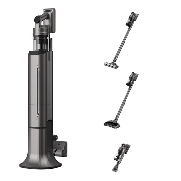 bObsweep Helium Cordless Stick Vacuum & Steam Mop Combo