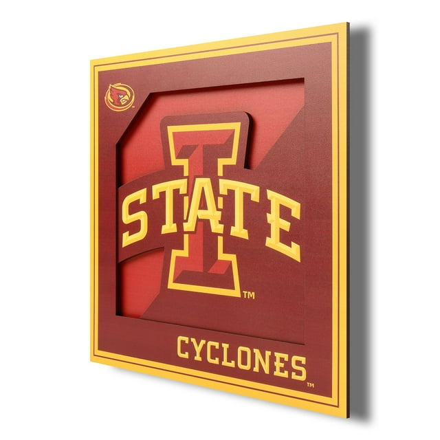 YouTheFan NCAA 3D Logo Series Wall Art - 12x12