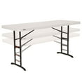 thumbnail image 1 of Lifetime 6-Foot Adjustable Height Table (Commercial), 1 of 25