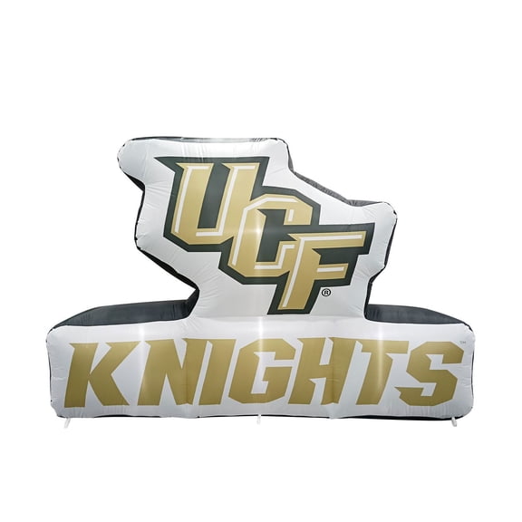 Logo Brands Central Florida Knights Pre-Lit 7’x10’ Team Inflatable