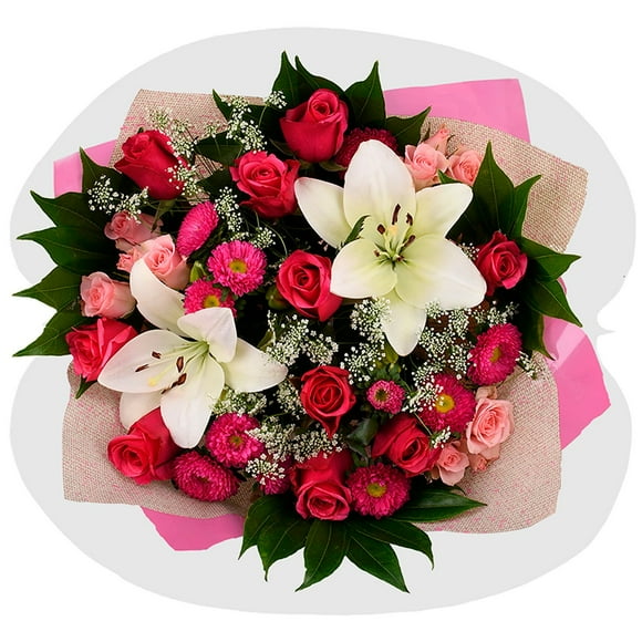 Member's Mark Premium Assorted Rose Plus Bouquet, color and variety may vary