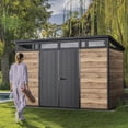 thumbnail image 1 of Keter 11' x 7' Signature Collection Resin Outdoor Shed, 1 of 21