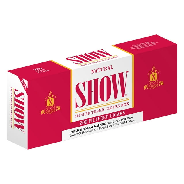 SHOW FILTER CIGARS NATURAL 10CT