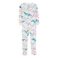 thumbnail image 1 of Carter's Toddler Girls Cotton Footie Pajama, 1 of 4
