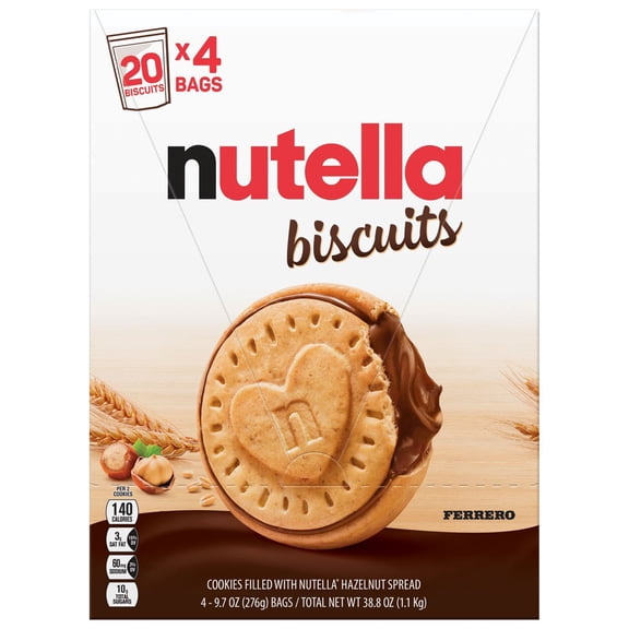 Nutella Biscuits, 9.7 oz., 4 pk.