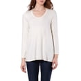 thumbnail image 1 of Hue Women's Long Sleeve Tunic T-Shirt, 1 of 7