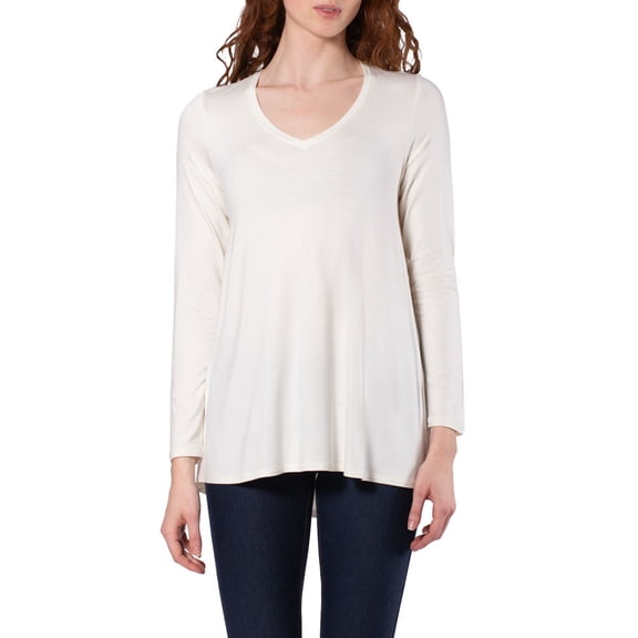Hue Women's Long Sleeve Tunic T-Shirt