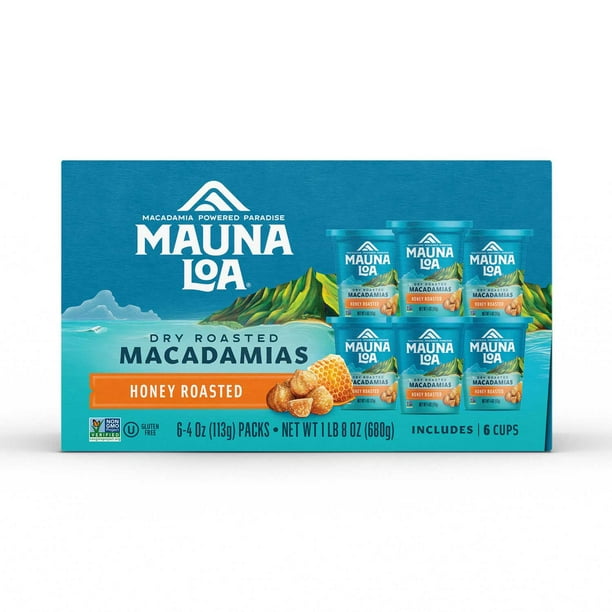 Mauna Loa Honey Roasted Macadamias 4 oz., 6 pk. - Samsclub.com