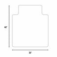 thumbnail image 5 of ES Robbins EverLife Chair Mats for Medium Pile Carpet With Lip, 36" x 48", Clear, 5 of 8
