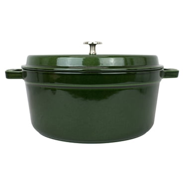 Staub Round Cast Iron Dutch Oven, 5.5 qt