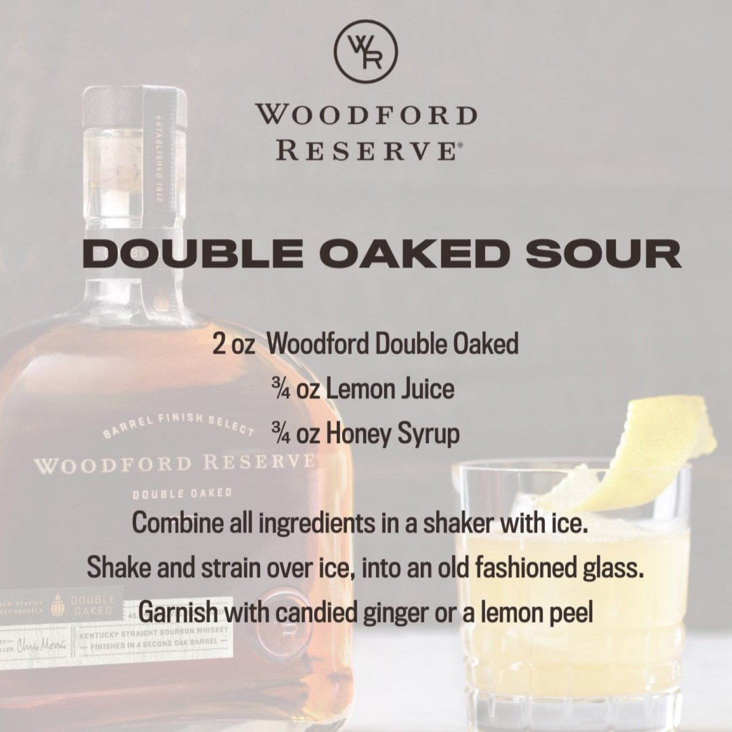 Woodford Reserve Double Oaked Bourbon Whiskey, 750 ml - Samsclub.com