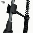 thumbnail image 11 of Vigo Edison Pull-Down Spray Kitchen Faucet (Matte Black), 11 of 16