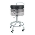 thumbnail image 4 of Seville Classics UltraHD Cushioned Pneumatic Work Stool, 18" W x 26.25" H to 30" H, 4 of 11