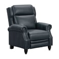 thumbnail image 5 of Pollenza Leather Pushback Recliner Chair, 5 of 8