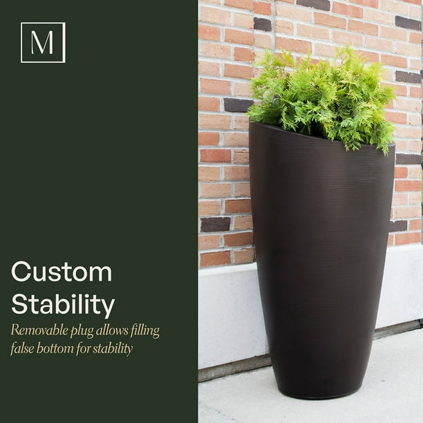 Mayne Modesto Tall Planter, Choose Size - Samsclub.com