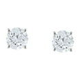 thumbnail image 4 of 0.72 CT. T.W. Round Cut Solitaire Diamond Stud Earrings in 14K Gold, 4 of 8
