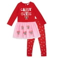 thumbnail image 7 of Counting Daisies Toddler Girls Holiday Tutu Set, 7 of 9