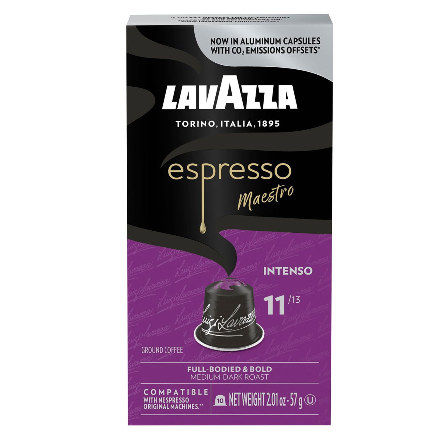 Lavazza Single-Serve Coffee K-Cups for Keurig Brewer Gran Selezione 32 Cou Lavazza Espresso Maestro Inteso Medium-Dark Roast Pods 60 ct