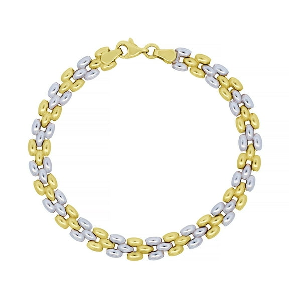 Panther Chain Bracelet in 14K Gold