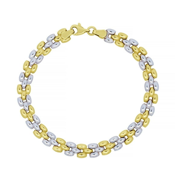 Panther Chain Bracelet in 14K Gold