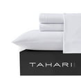 thumbnail image 8 of Tahari Home 4-Piece Solid Brushed Microfiber Sheet Set, Twin/TwinXL, 8 of 9