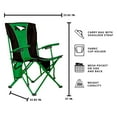 thumbnail image 3 of Logo Brands North Dakota Fighting Hawks Hard Arm Chair, 3 of 6