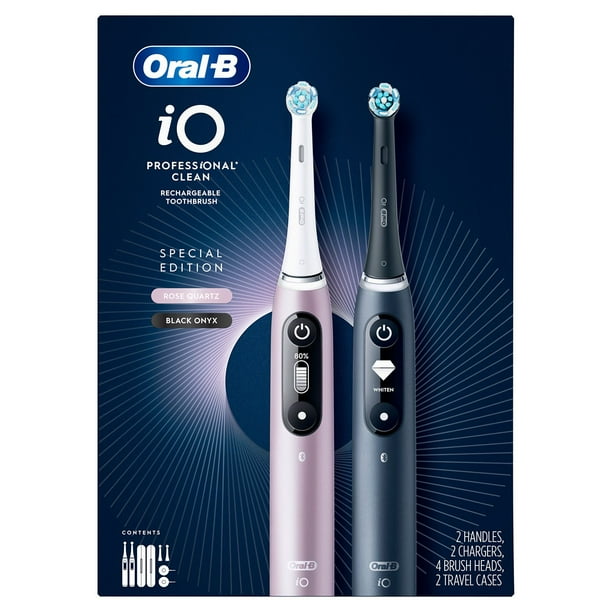 Oral-B iO Series 7 Professional Clean Electric Toothbrush, 2 pk