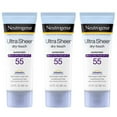 thumbnail image 1 of Neutrogena Ultra Sheer Dry-Touch Sunscreen, 3 oz., 3 pk., 1 of 4