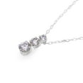 thumbnail image 2 of Swarovski Round Cut White Crystal Stilla Attract Pendant Necklace, 2 of 4