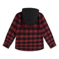 thumbnail image 8 of Levi's Boys Hooded Flannel Shirt, 8 of 8