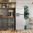 thumbnail image 3 of Frigidaire 7.5 cu. ft. Retro Fridge Freezer Combo, 3 of 10