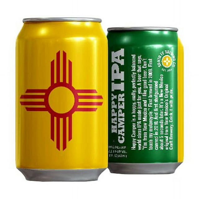 Santa Fe Brewing Company Happy Camper IPA Ale Beer, 12 fl. oz. can, 12 pk.