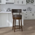 thumbnail image 1 of HH2 Home Lawton Wood Counter Height or Bar Height Swivel Stool, 1 of 13