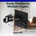 thumbnail image 6 of Member's Mark Full Motion Extended TV Wall Mount with Articulating Dual Swivel Arms for 32"-100" TVs, 6 of 13