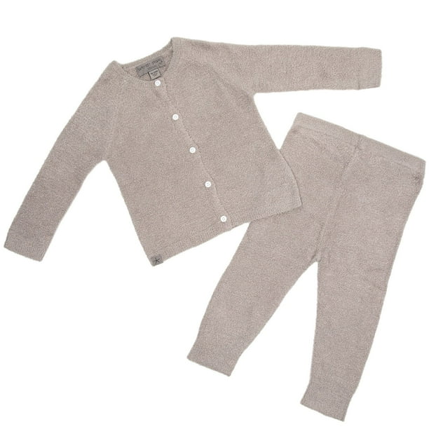 Barefoot Dreams CozyChic Lite Baby Classic Cardi & Pant Set