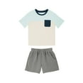 thumbnail image 5 of Member's Mark Toddler Boys 2-Piece Pocket Tee Playwear Set, 5 of 7