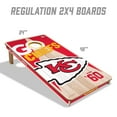 thumbnail image 5 of YouTheFan NFL 2’ x 4’ Cornhole Set, Choose Team, 5 of 6