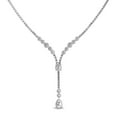 thumbnail image 3 of 4.33 CT. TW Round Cut Natural Diamond Lariat Necklace in 18K Gold, 3 of 8