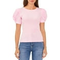 thumbnail image 1 of Vince Camuto Women's Puff Sleeve Rib Top, 1 of 4
