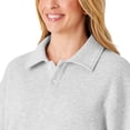 thumbnail image 6 of MEMBER'S MARK COLLARED FLEECE TOP, 6 of 10
