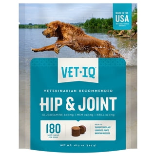 VETIQ Maximum Strength Hip & Joint Soft Dog Chews, Chicken Flavored, 180 ct.