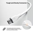 thumbnail image 4 of Member's Mark Silicone USB-C Cable Set, 2pack(3' USB-A to USB-C & 6' USB-C to USB-C), 4 of 6