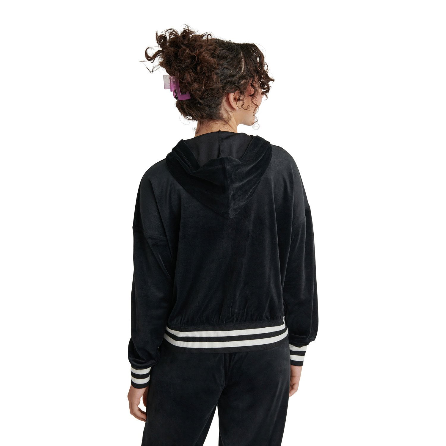 ENOF velour jersey zip tops 【公式通販】